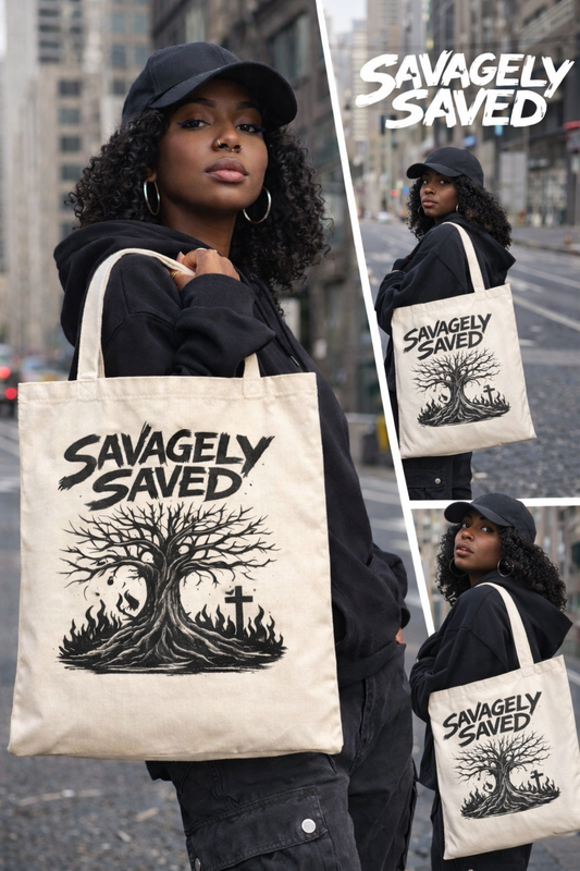 Savagely Saved Tote