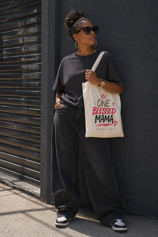 One Blessed Mama Tote