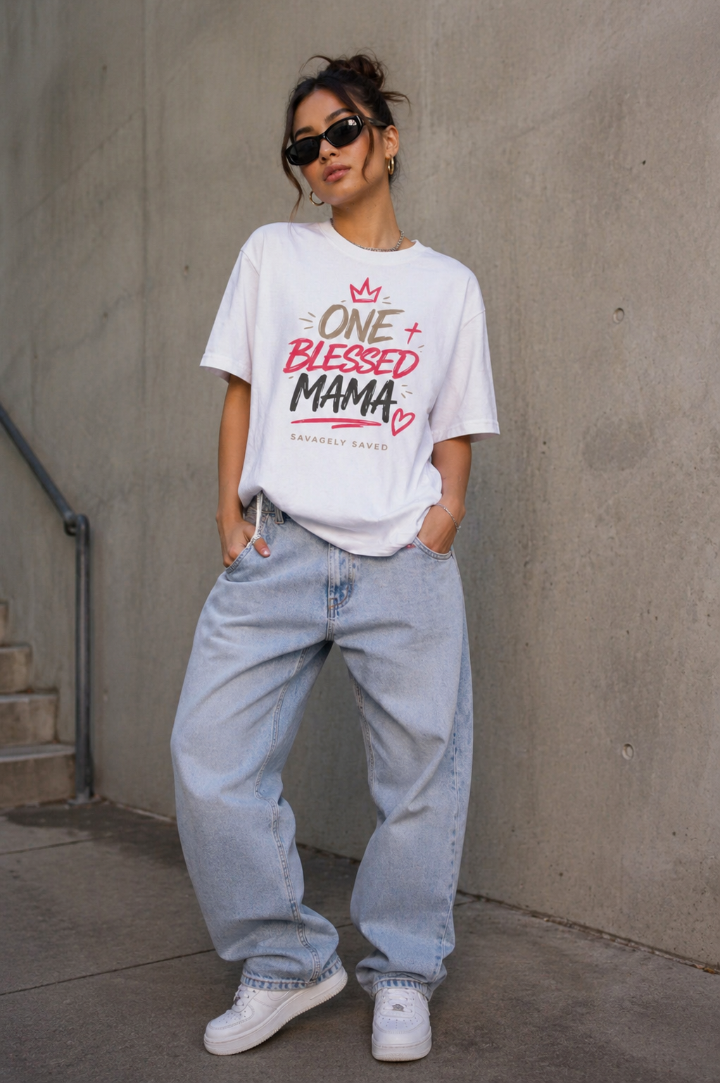 One Blessed Mama Tee